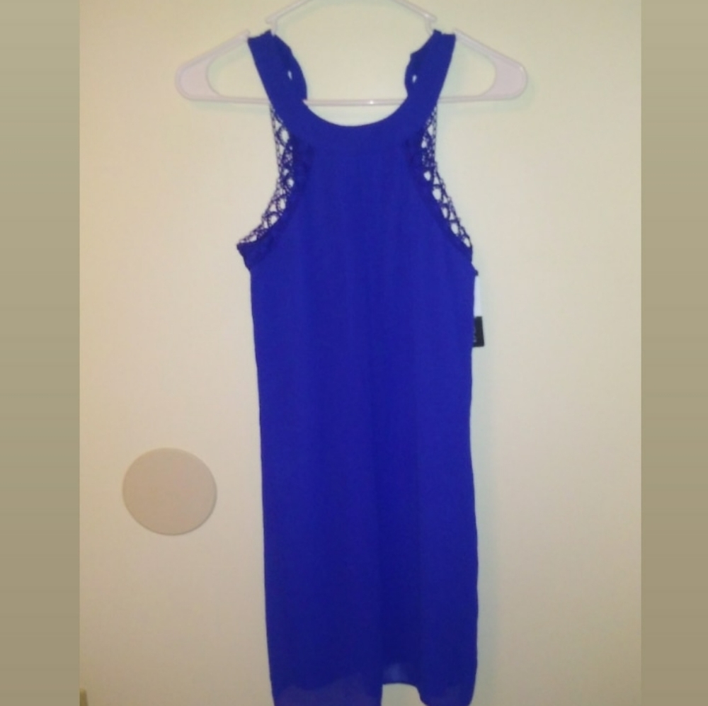 Bcx cobalt blue dress
